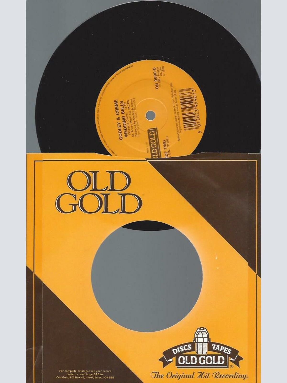 7" Godley & Creme – Under Your Thumb