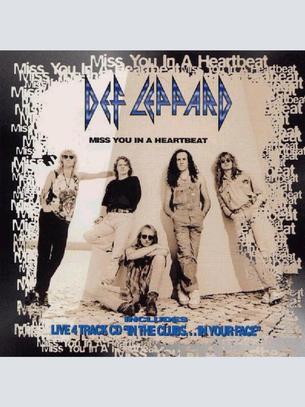 2xCD, Single Def Leppard - Miss You In A Heartbeat