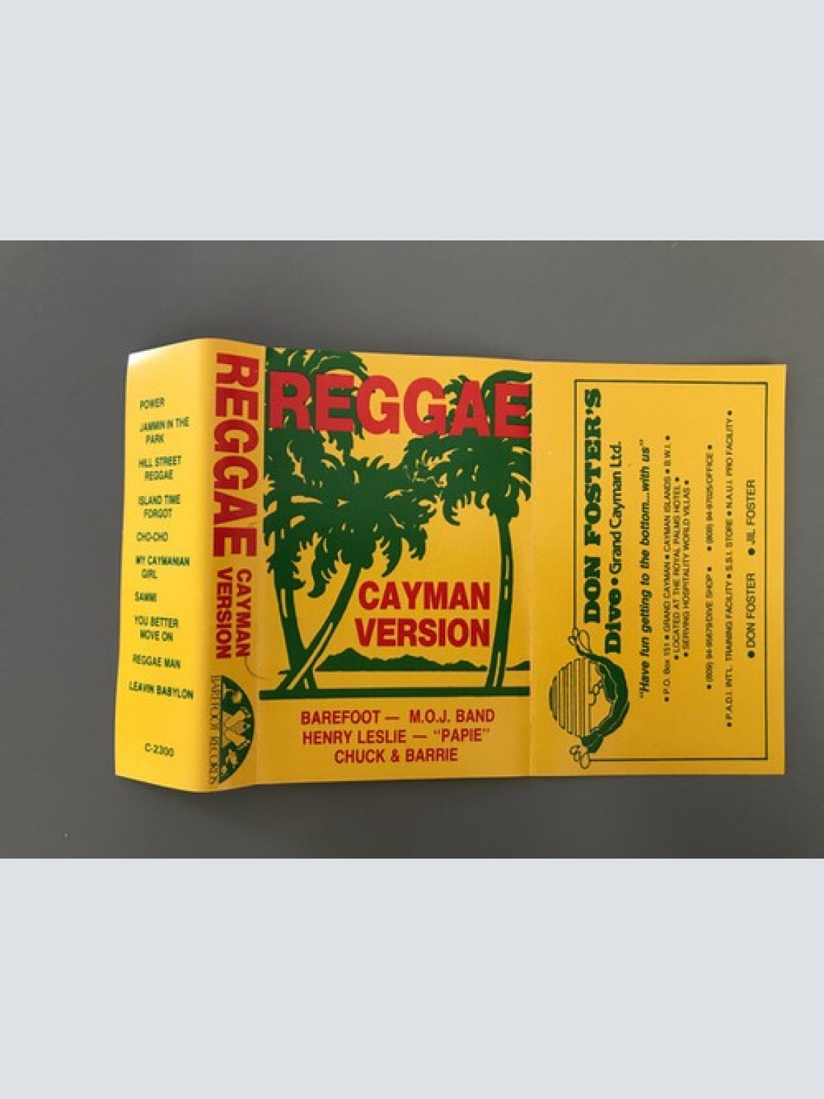 Cass, Comp Various - Reggae Cayman Version