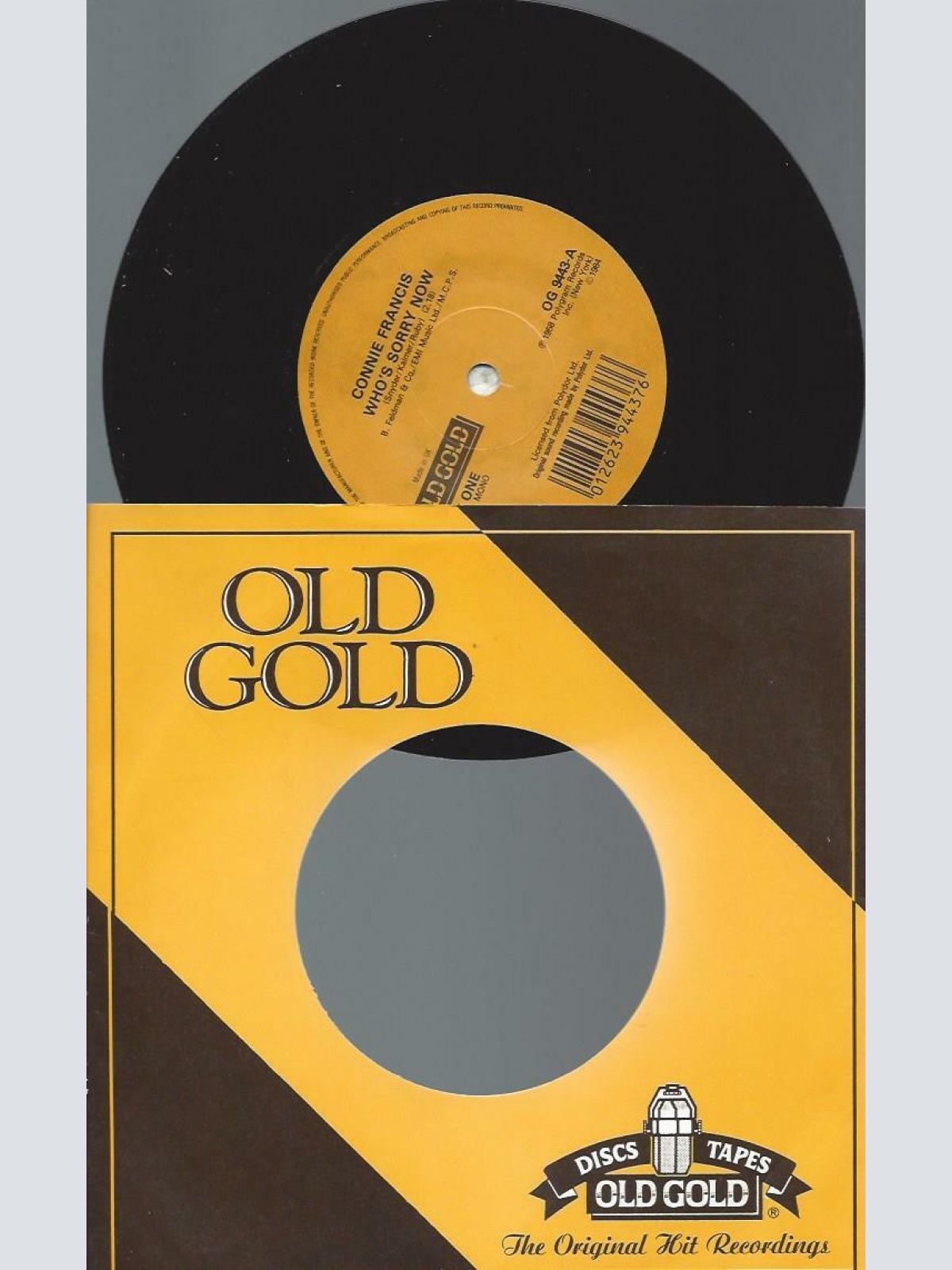 7" Connie Francis – Who's Sorry Now