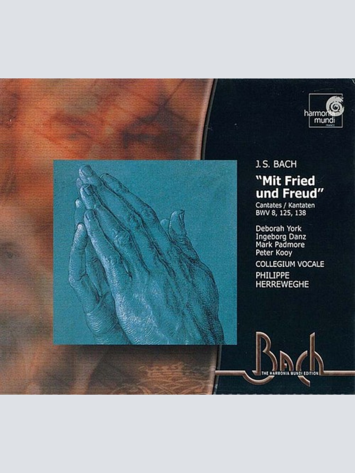 CD, Album, RE Johann Sebastian Bach - Deborah York, Ingeborg Danz, Mark Padmo...