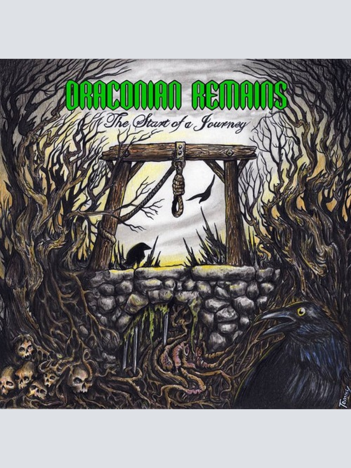 CD, Album Draconian Remains - The Start Of A Journey