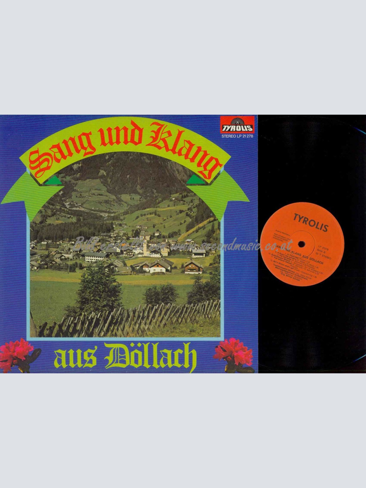 LP-- Sang Und Klang Aus Döllach --  Orig. Mölltal Quintett- Various  /   NM