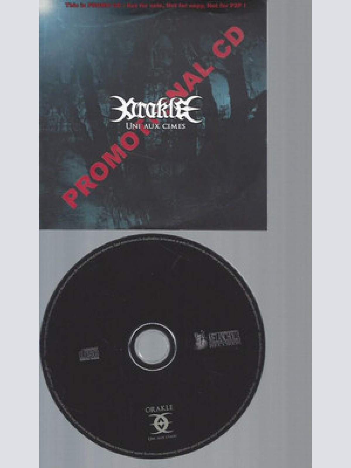 CD-ORAKLE UNI AUX CIMES  // PROMO
