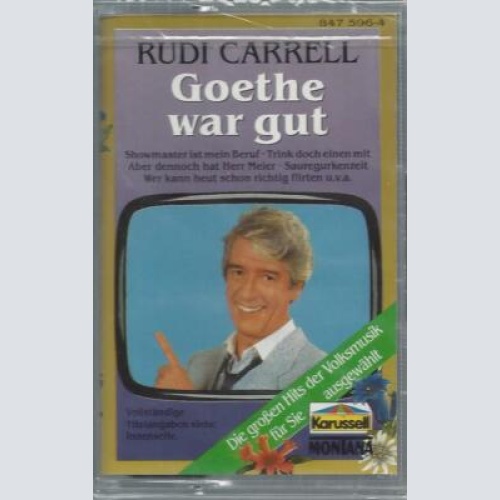 MC--Rudi Carrell --Goethe war gut