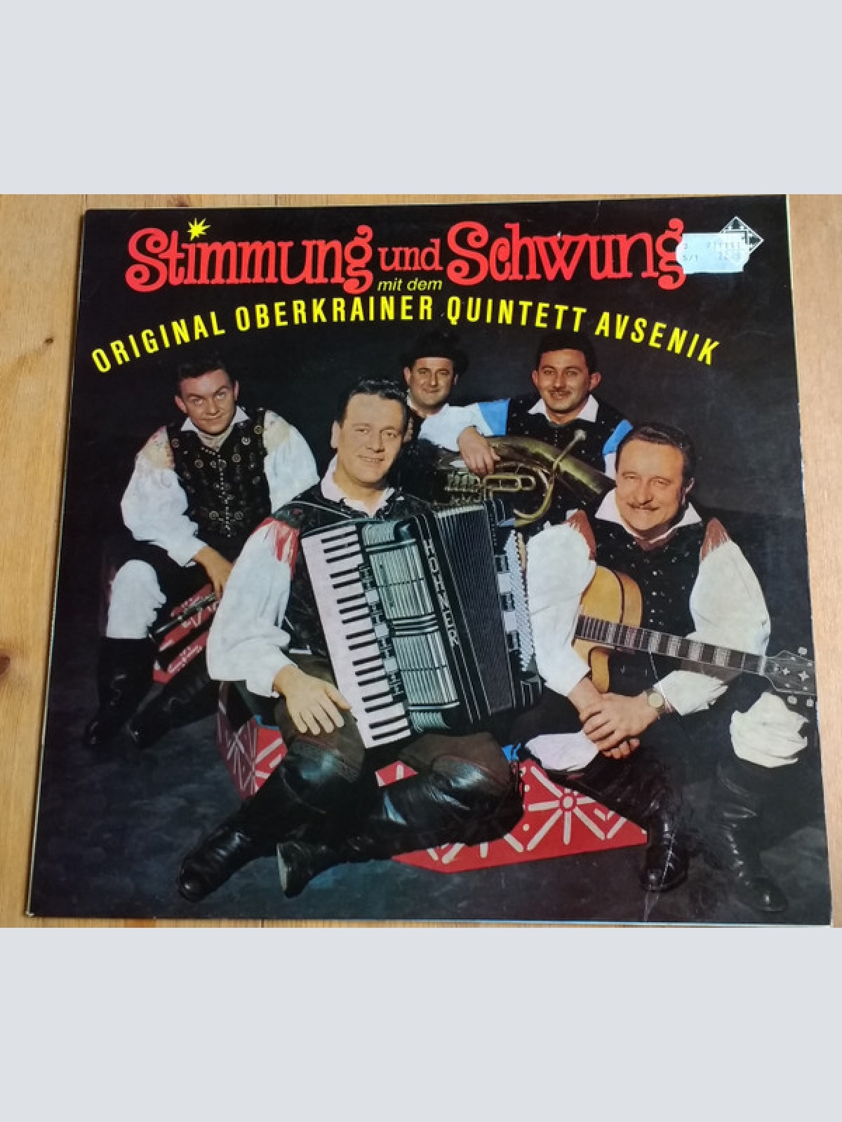 LP, Album Original Oberkrainer Quintett Avsenik* - Stimmung Und Schwung