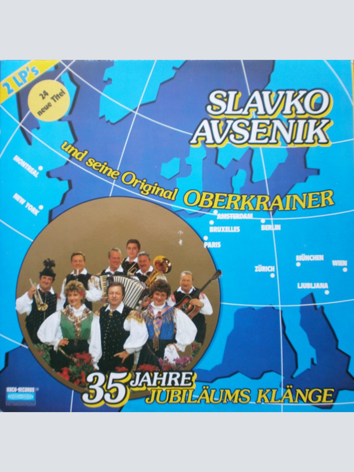 2xLP, Album Slavko Avsenik Und Seine Original Oberkrainer - 35 Jahre Jubiläum...