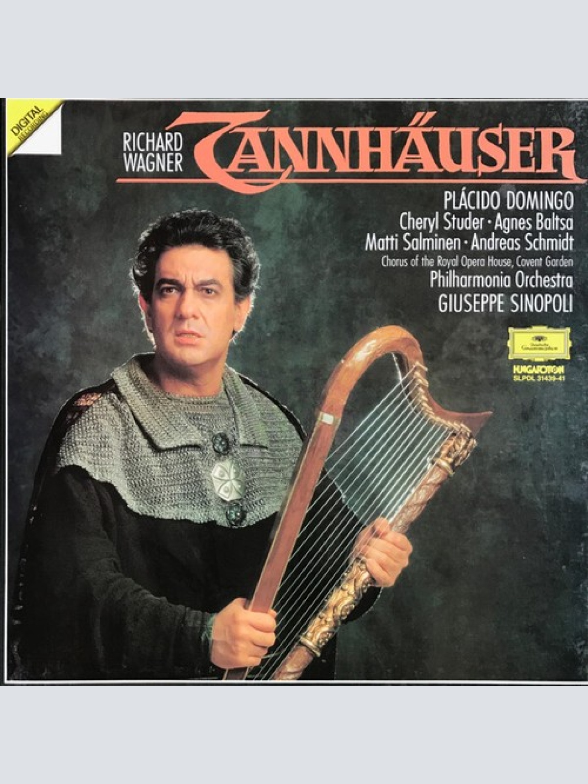3xLP, Dig + Box Richard Wagner / Placido Domingo, Cheryl Studer, Agnes Baltsa...