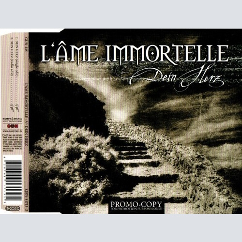 CD, Single, Promo L'Âme Immortelle - Dein Herz