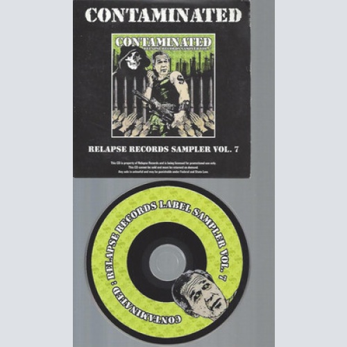 CD--CONTAMINATED RELAPSE RECORDS SAMPLER 7 //PROMO