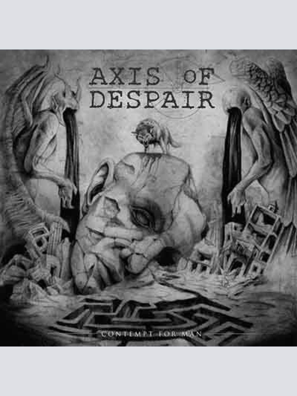 CD, Album Axis Of Despair - Contempt For Man