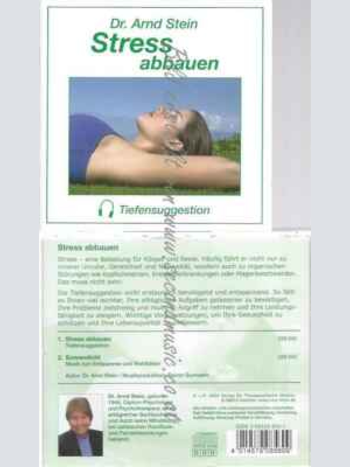 CD--ARND STEIN--STRESS ABBAUEN - TIEFENSUGGESTION