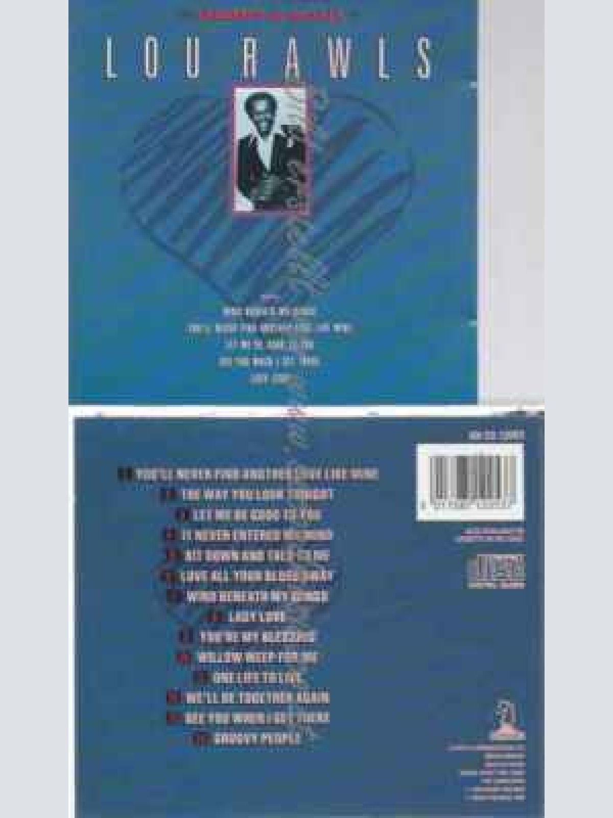 CD--LOU RAWLS--THE HEART & SOUL OF LOU RAWLS