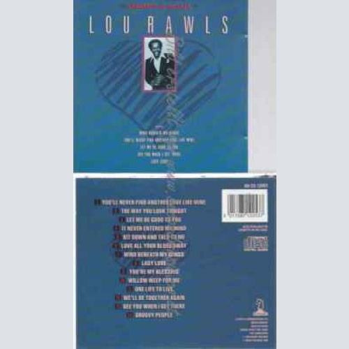 CD--LOU RAWLS--THE HEART & SOUL OF LOU RAWLS