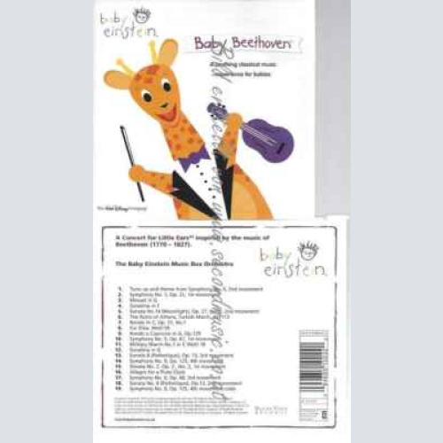 CD--BABY EINSTEIN--: BEETHOVEN (BERUHIGENDE MUSIK FÜR BABYS)