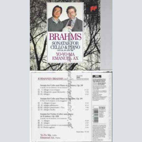 CD--OP. / MA,YO-YO, AX,E., ET AL.--CELLOSONATEN - (GESAMTAUFNAHME)