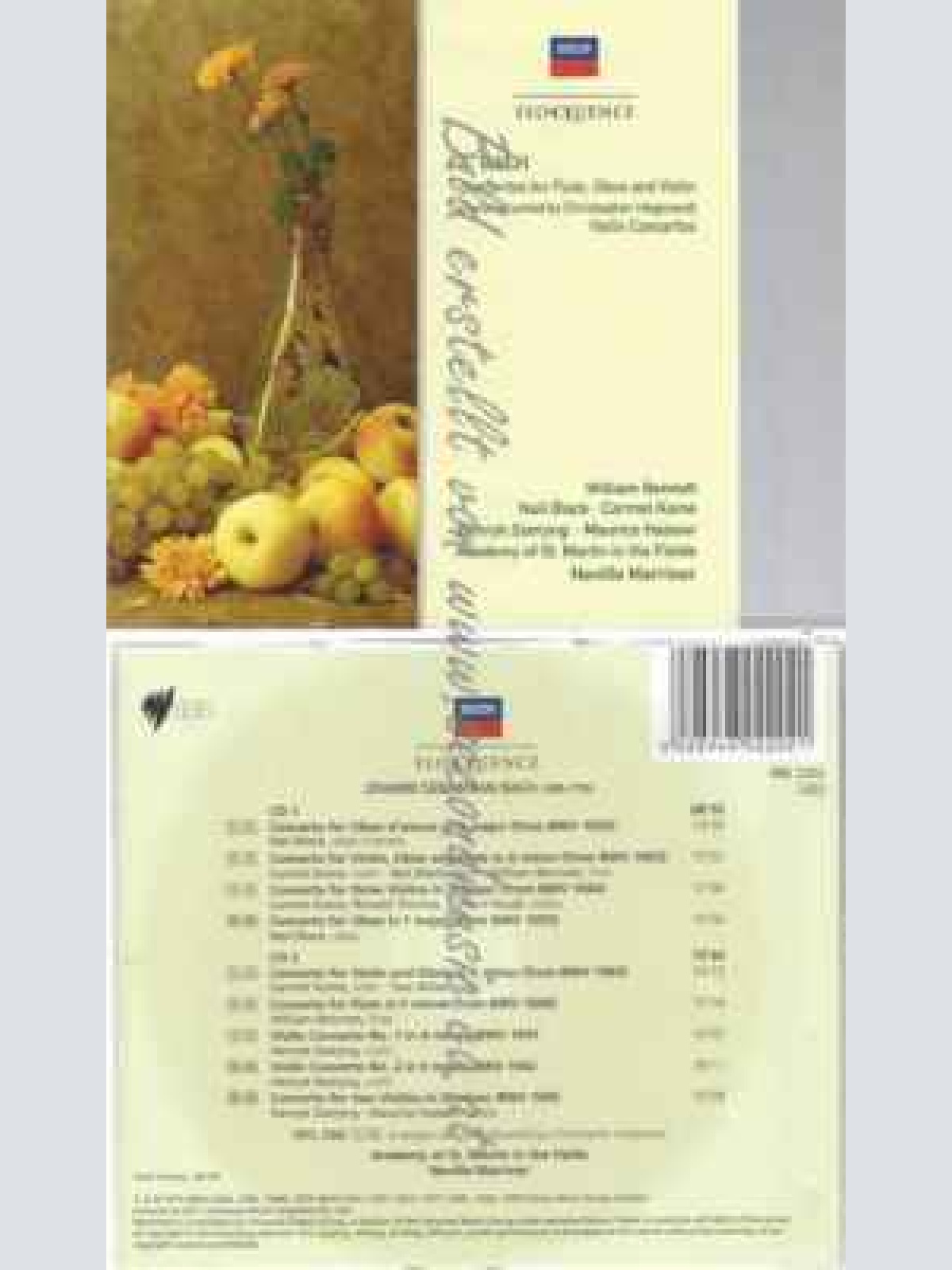 CD--KAINE, BLACK, ET AL.--BACH:CONCERTOS