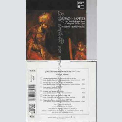 CD--CHAPELLE ROYALE, JOHANN SEBASTIAN BACH, ET AL.--MOTETTEN
