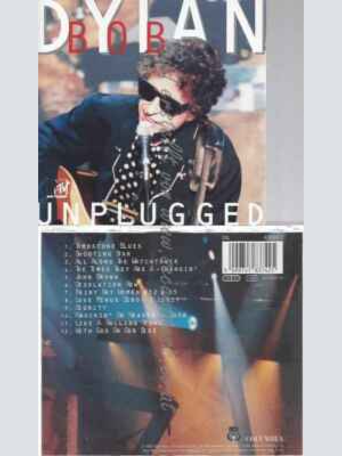 CD-  Bob Dylan – MTV Unplugged