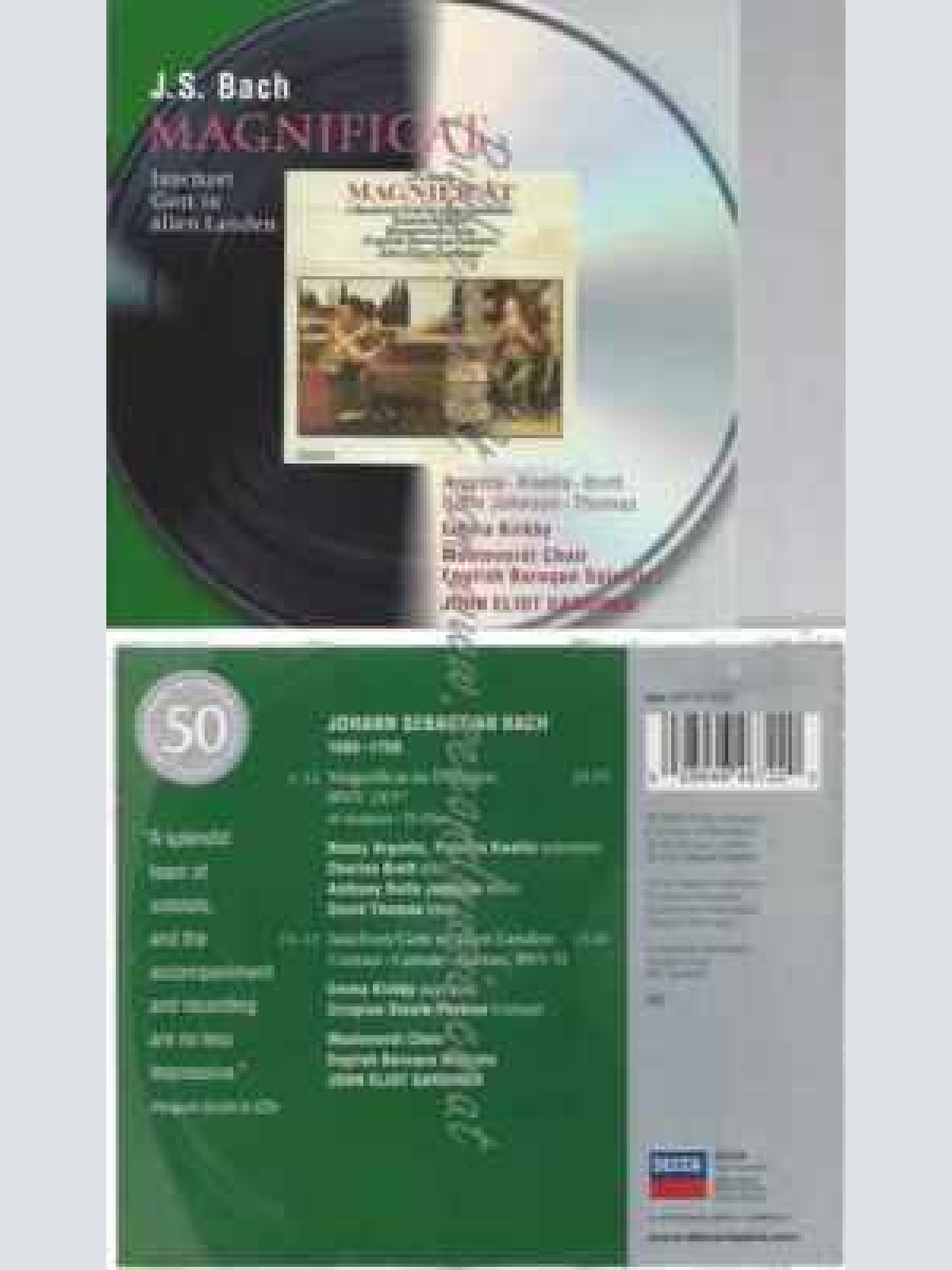 CD--AUCHZET GOTT IN ALLEN LANDEN/ EMMA KIRKBY, EBS,