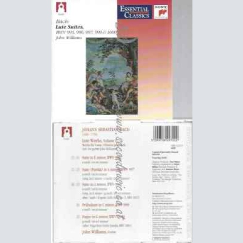 CD--WILLIAMS,JOHN UND BACH,JOHANN SEBASTIAN--ESSENTIAL CLASSICS - BACH