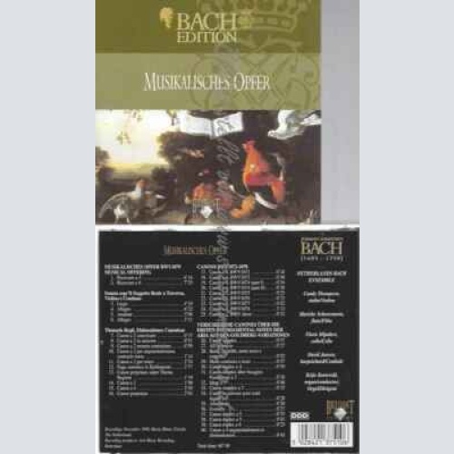 CD--Bach Edition Musikalisches Opfer