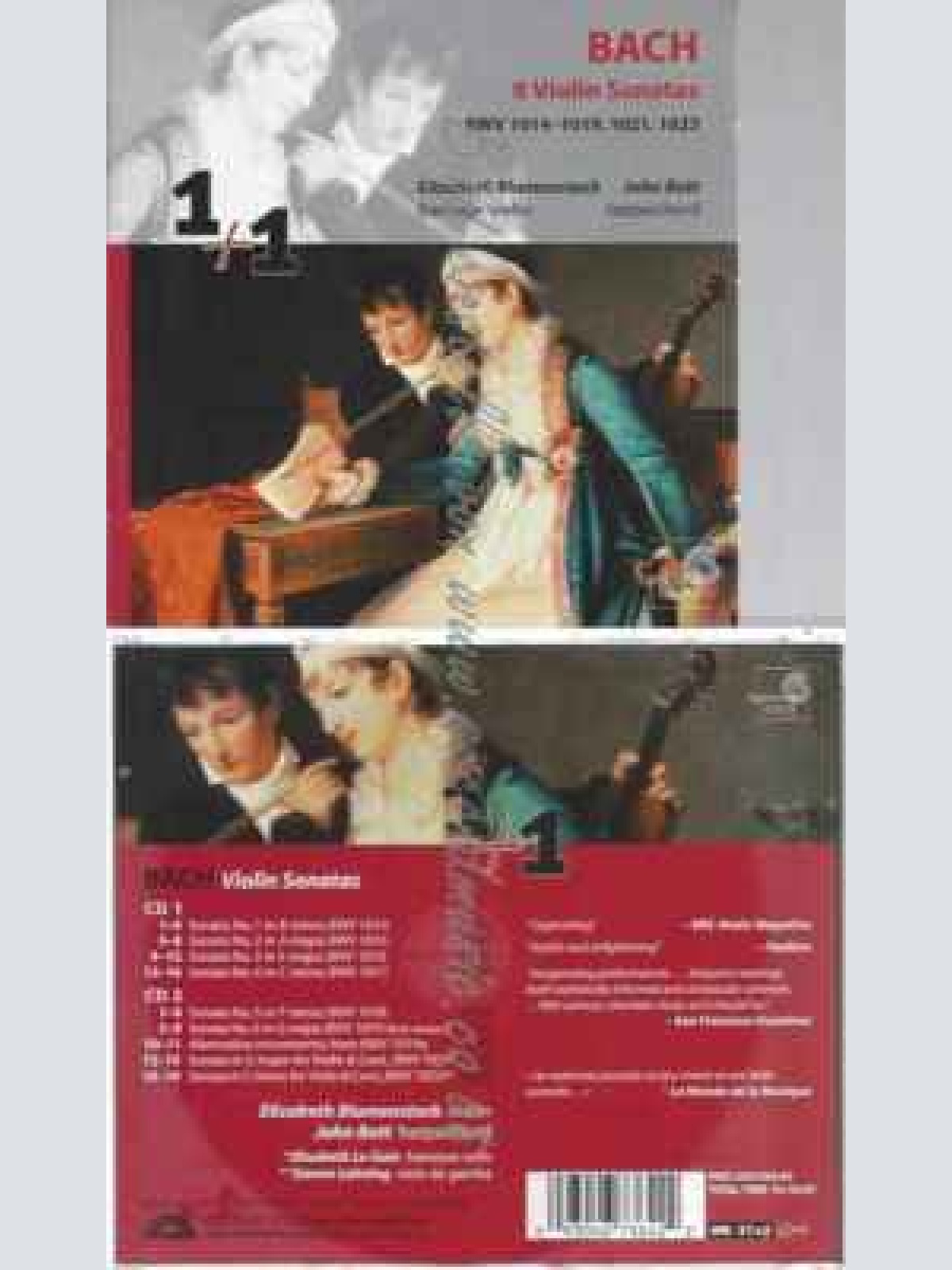 CD--BLUMENSTOCK,E., BUTT,J., ET AL.-- VIOLIN SONATAS