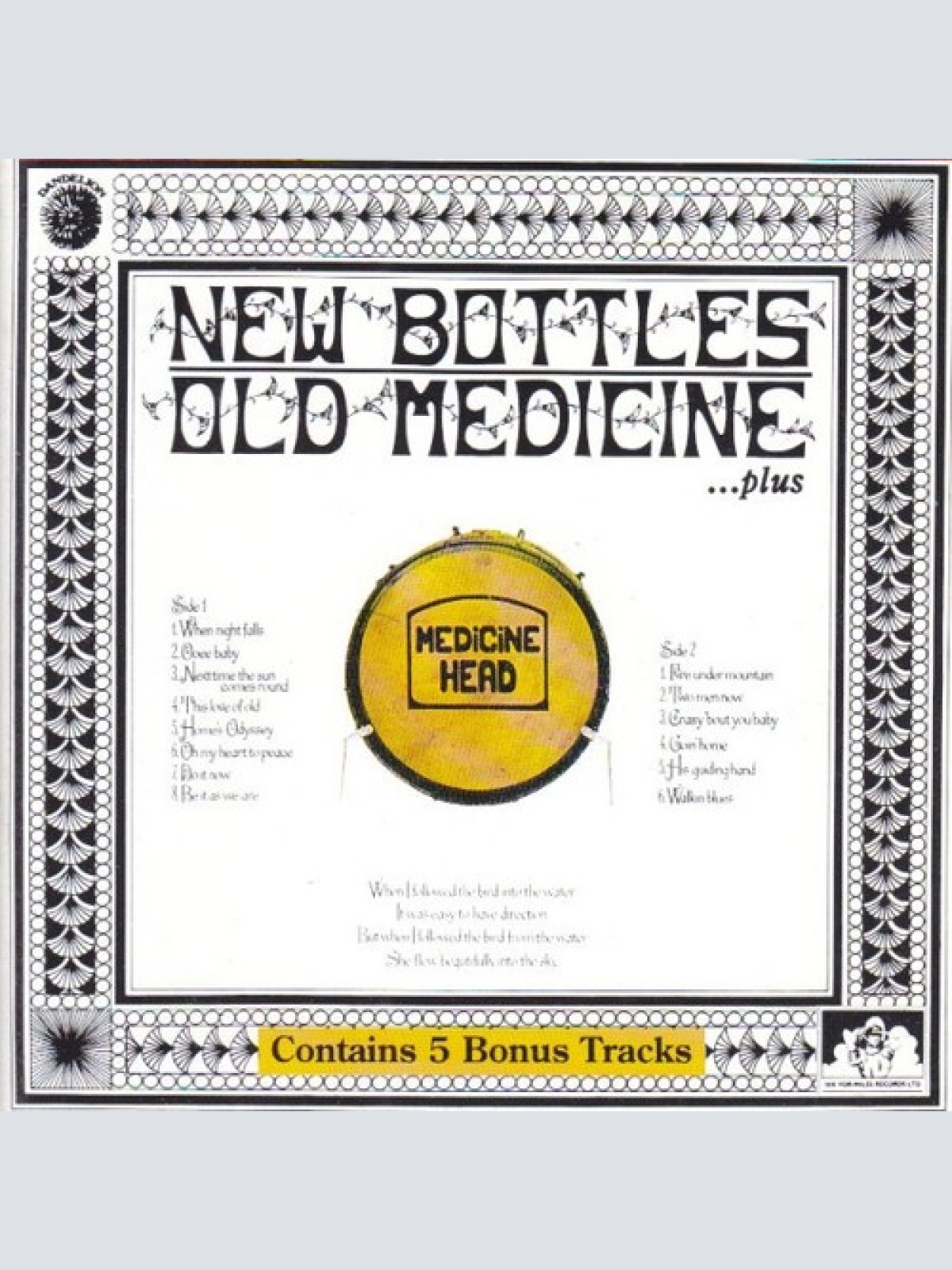 CD, Album, RE Medicine Head (2) - New Bottles Old Medicine