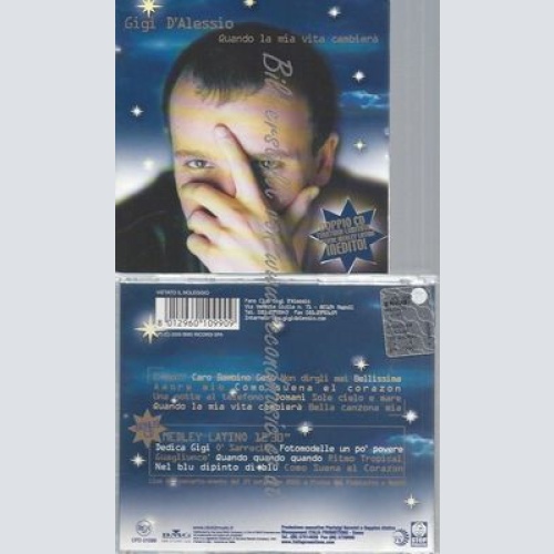 CD--D'ALESSIO GIGI--QUANDO LA MIA VITA CAMBIERA'-SPECIADOPPEL-CD