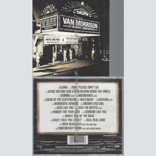 CD--VAN MORRISON--AT THE MOVIES-SOUNDTRACKS HITS