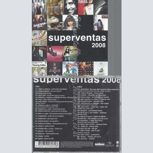 CD--SUPERVENTAS 2008--SUPERVENTAS  |