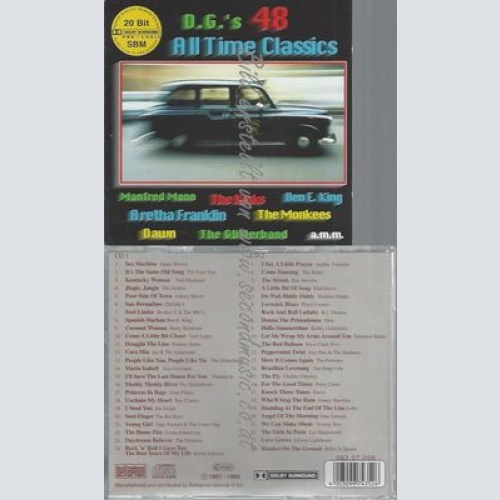 CD--VARIOUS--D.G.'S 48 ALL TIME CLASSICS | DOPPEL-CD