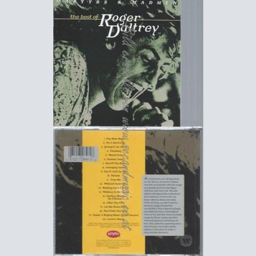 CD--ROGER DALTREY--MARTYRS & MADMEN - THE BEST OF ROGER DALTREY