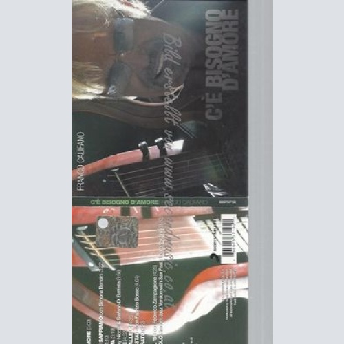 CD--CALIFANO FRANCO--CE BISOGNO DAMORE