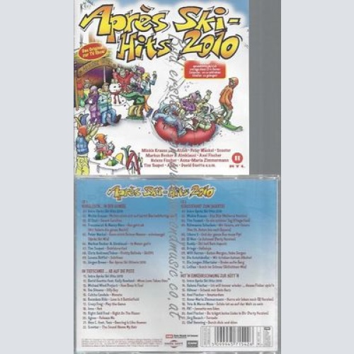 CD--VARIOUS--APRES SKI HITS  | DOPPEL-CD 2010