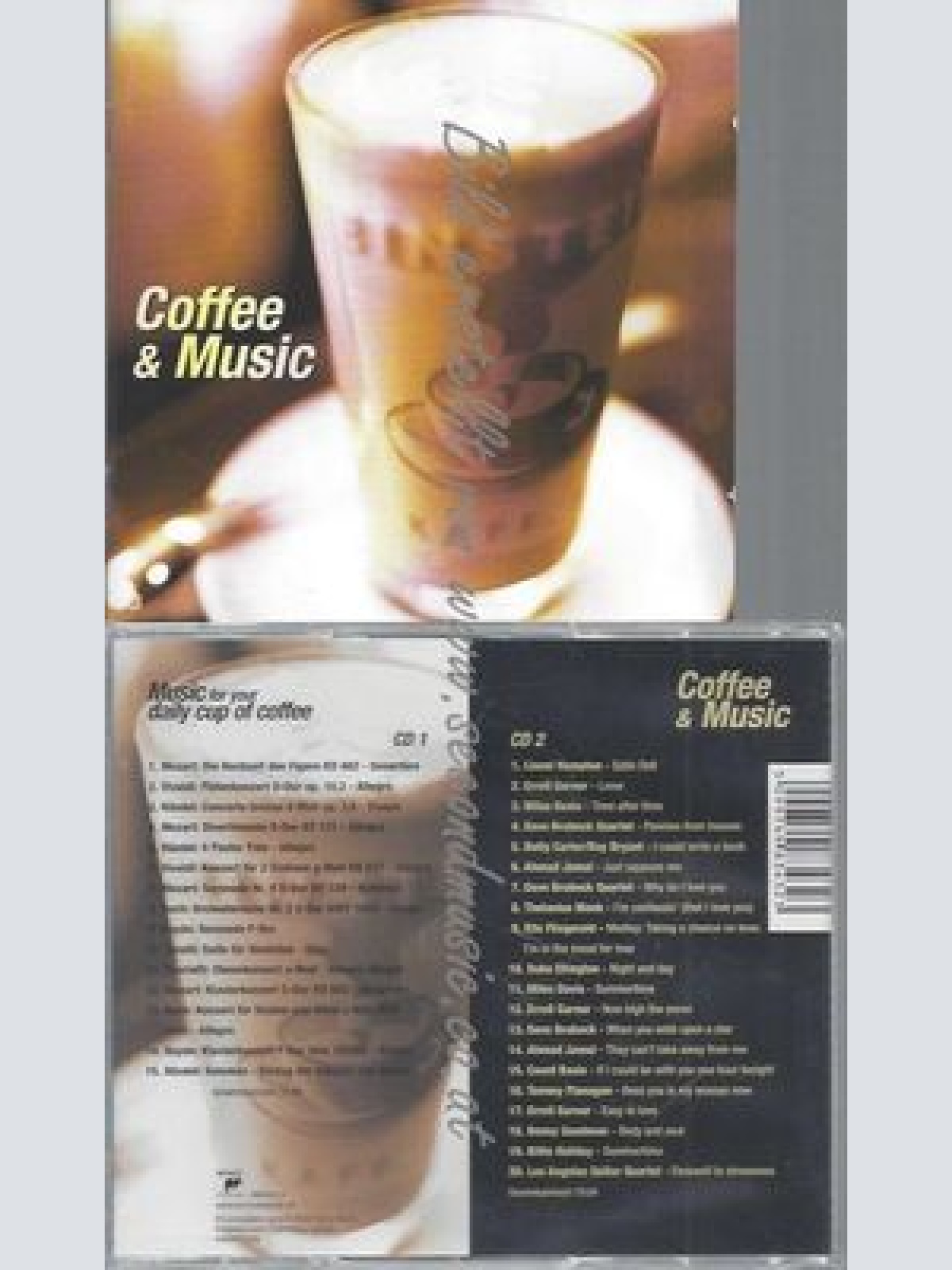 CD--VARIOUS--COFFEE AND MUSIC | DOPPEL-CD