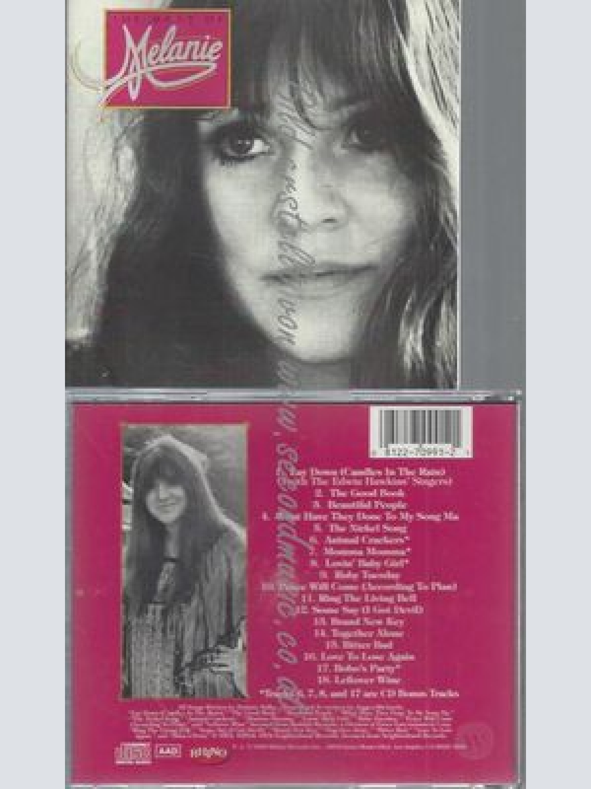 CD--MELANIE--THE BEST OF
