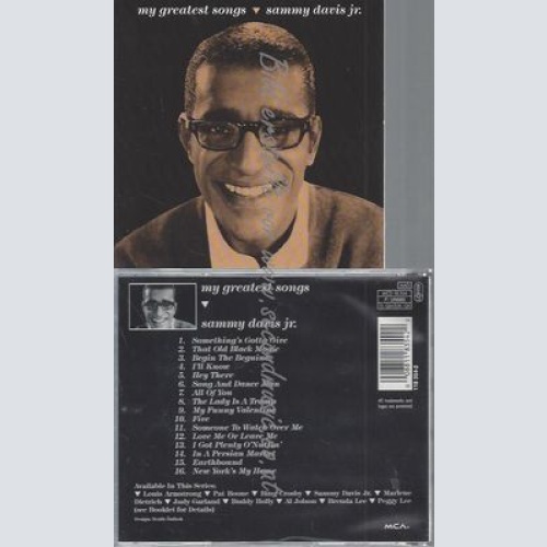 CD--JR. SAMMY DAVIS--MY GREATEST SONGS