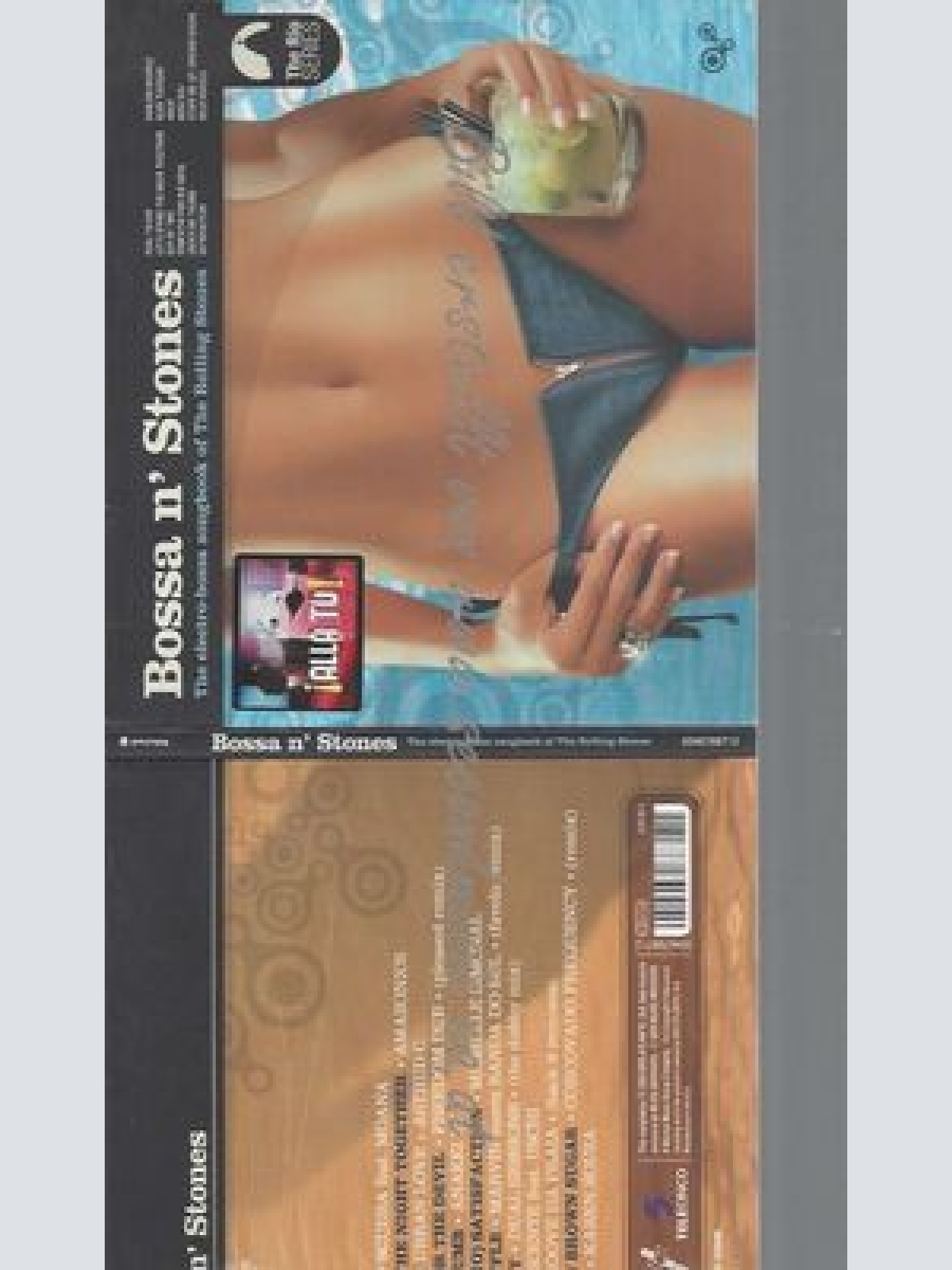 CD--VARIOUS ARTISTS--BOSSA N STONES