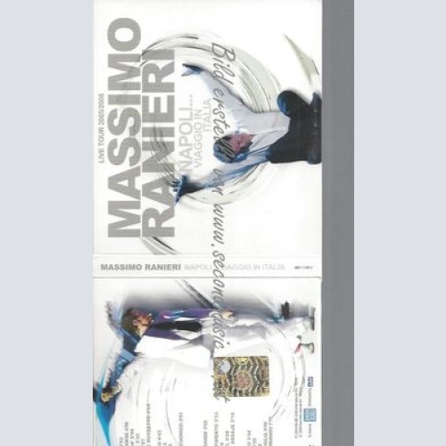 CD--MASSIMO RANIERI--NAPOLI VIAGGIO IN ITALIA