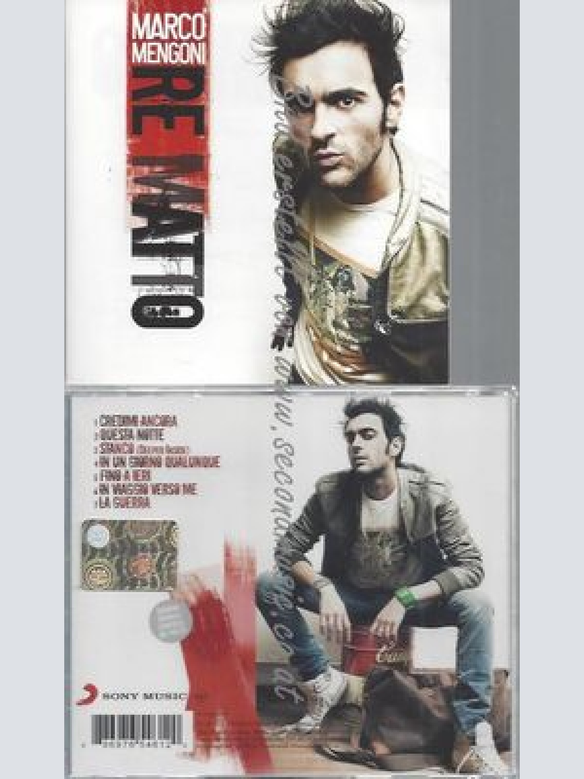 CD--MARCO MENGONI--RE MATTO