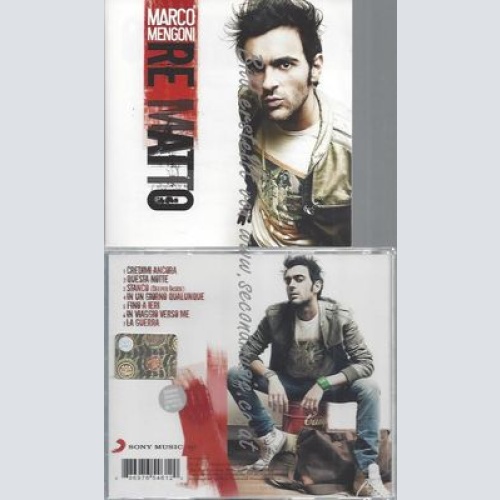 CD--MARCO MENGONI--RE MATTO