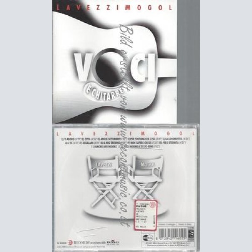 CD--LAVEZZIMOGOL--VOCI E CHITTARE