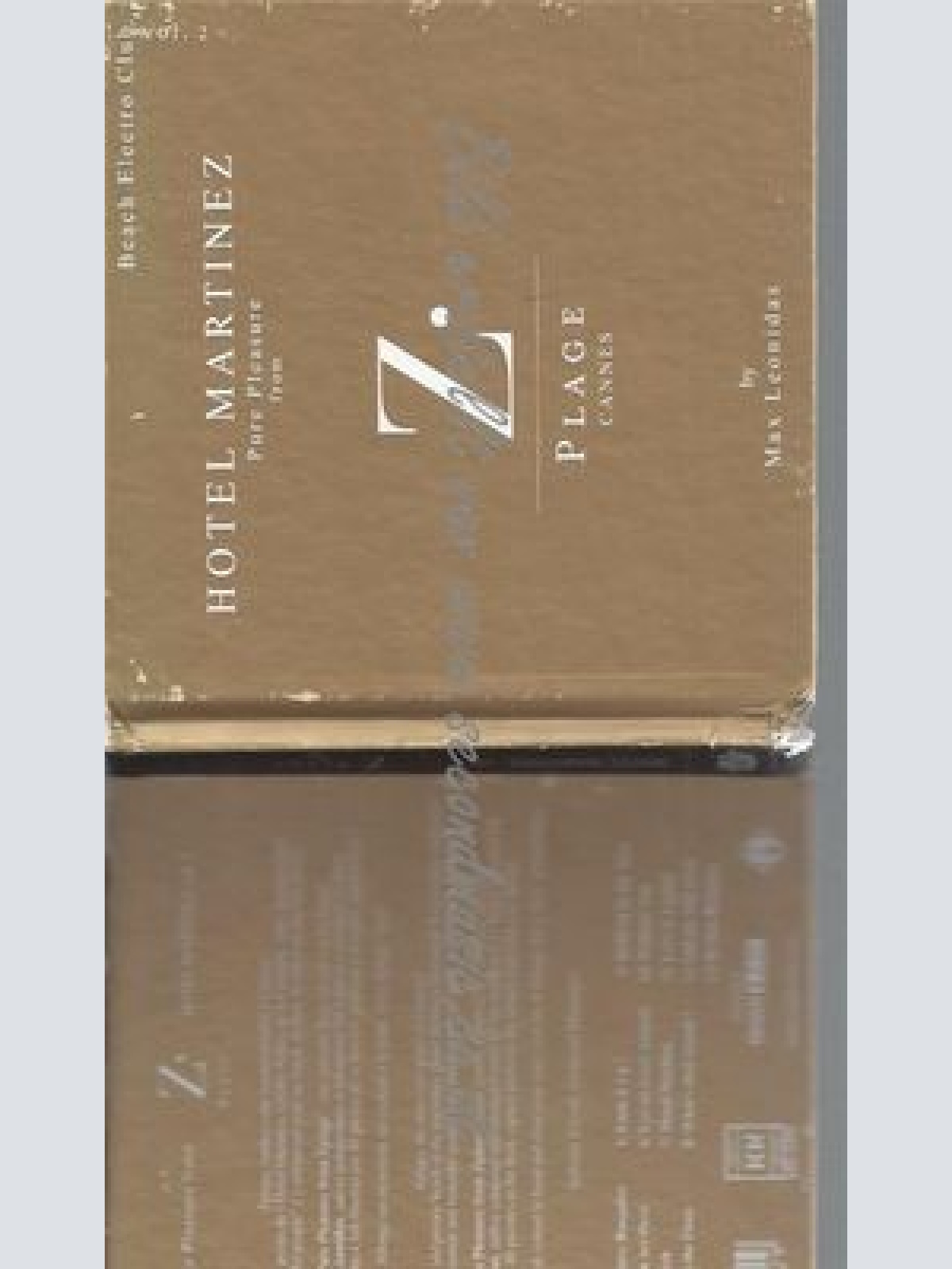 CD--MAX LEONIDAS--HOTEL MARTINEZ VOL 2  - PURE PLEASURE FROM Z-PLAGE