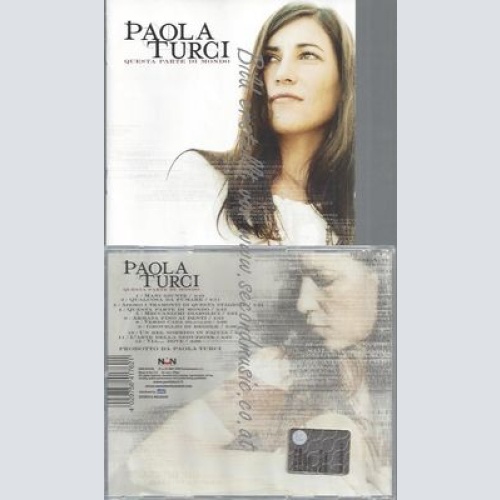 CD--PAOLA TURCI--QUESTA PARTE DI MONDO