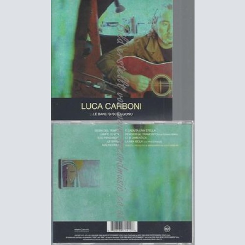CD--LUCA CARBONI--...LE BAND SI SCIOLGONO