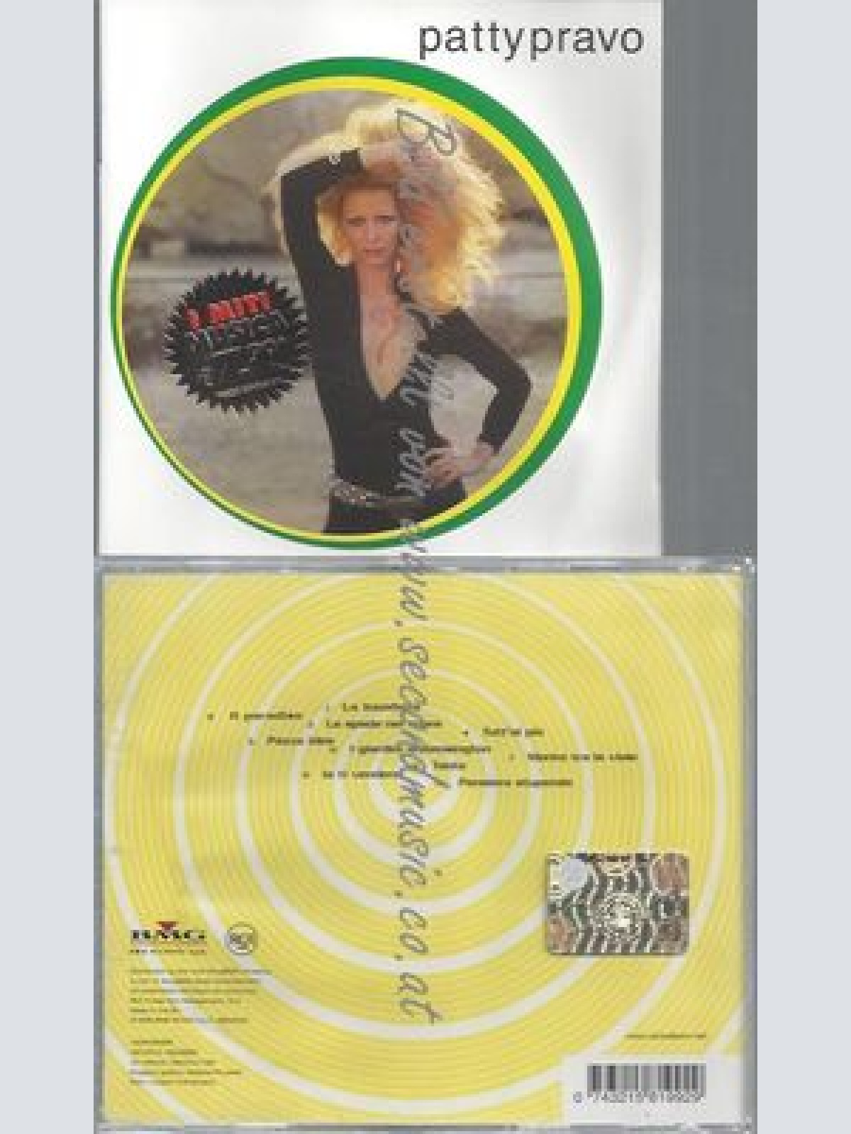 CD--PATTY PRAVO--I MITI MUSICA
