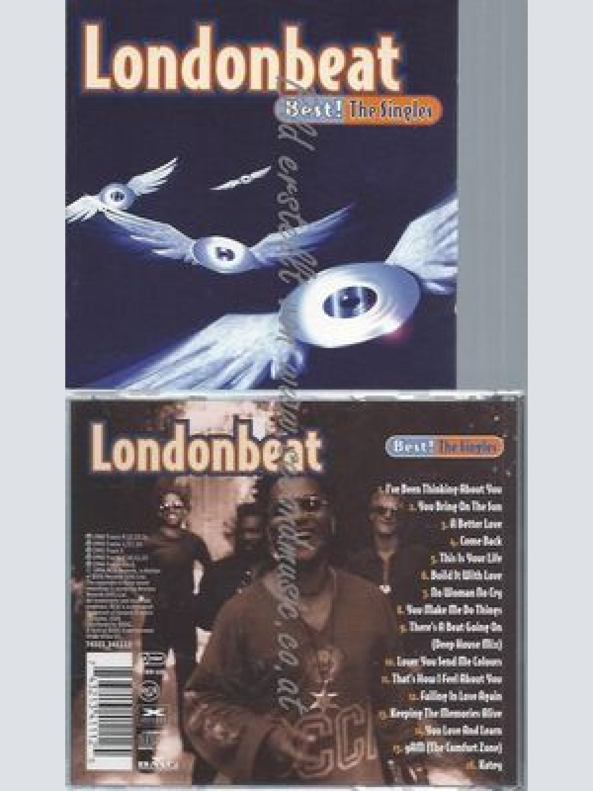 CD--LONDONBEAT--BEST! THE SINGLES  TRACKS