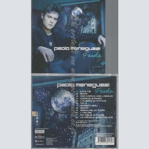 CD--PAOLO MENEGUZZI--FAVOLA
