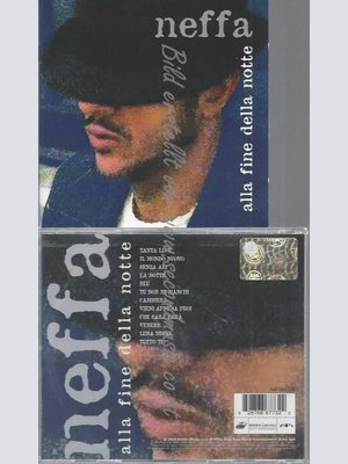 CD--GIORGIO GABER UND NEFFA--ALLA FINE DELLA NOTTE -